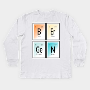 Bergen City Elements Kids Long Sleeve T-Shirt